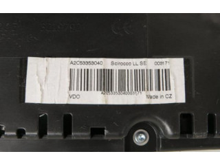 Панель приборов 1K0035186AA, 1K0035186AA   Volkswagen Scirocco       