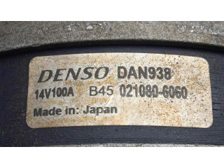 Генератор DAN938, 100AH-DENSO   Toyota Avensis T270 2.2     