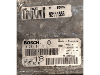 Řídící jednotka 9640938180, 92111558   Peugeot 607 2003