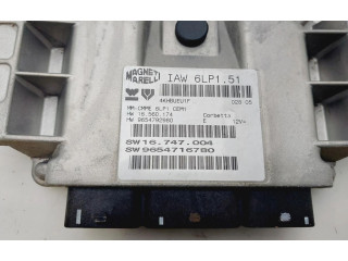 Блок управления двигателем ECU 9654716780   Peugeot 307 CC      