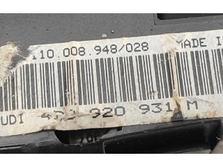 Přístrojová deska  Audi A6 S6 C5 4B 2001 4B0920931M, 110008948  