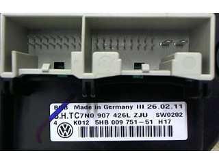 Блок управления климат-контролем 7N0907426L, 5HB009751-51   Volkswagen Golf VI