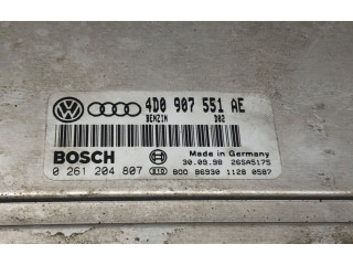 Блок управления двигателем ECU 4D0907551AE   Audi A6 Allroad C5