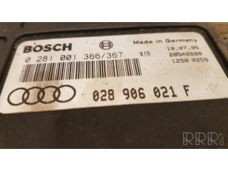 Блок управления двигателя 0281001366, 028906021F   Audi A4 S4 B5 8D