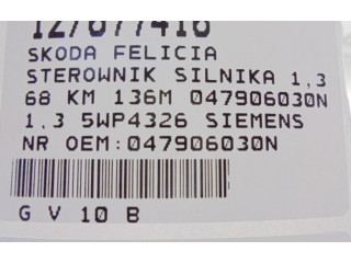 Блок управления двигателем Блок управления 047906030N, 047906030N   Skoda Felicia I