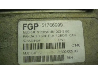 Блок управления двигателя 51766999, 7160000503   Fiat Panda II