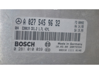 Řídící jednotka A0275459632   Mercedes-Benz A W168 2000
