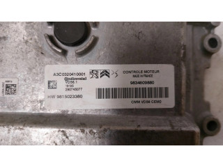 Блок управления двигателя 9834609880, 9815023380   Citroen C3