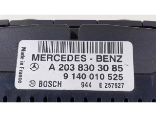 Блок управления климат-контролем A2038303085, 9140010525   Mercedes-Benz CLK AMG A208 C208