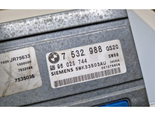 Блок управления коробкой передач 7532988, 96025744   BMW 3 E46