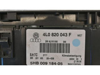 Блок управления климат-контролем 4L0820043F   Audi Q7 4L