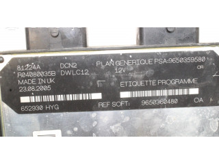 Блок управления двигателя 9650360480, 9650359580   Citroen Berlingo