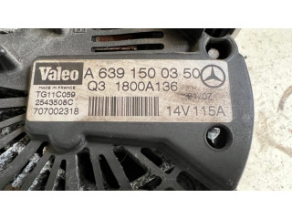 Генератор A6391500350, Q31800A136   Mitsubishi Colt 1.5     