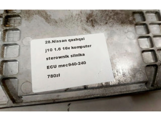 Řídící jednotka MEC-940-240   Nissan Qashqai 