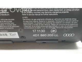 Подушка безопасности пассажира 4D1880203LL   Audi A8 S8 D2 4D