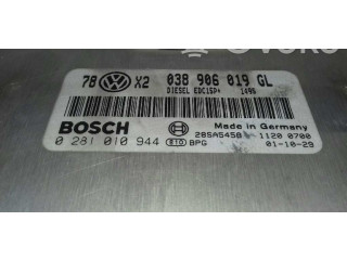 Řídící jednotka 038906019GL, 0281010944   Volkswagen Passat Alltrack 2002
