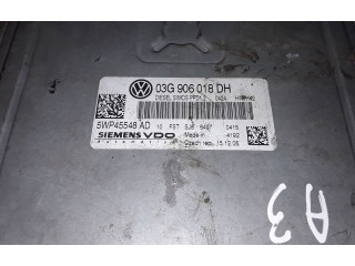 Řídící jednotka 03G906018DH, 5WP45548AD   Audi A3 S3 A3 Sportback 8P 2006