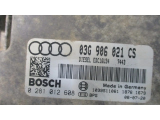 Блок управления двигателя 03G906021CS, BOSCH   Audi A3 S3 8P