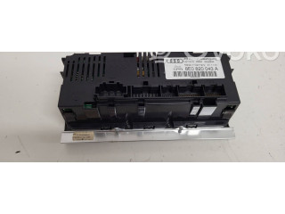 Блок управления климат-контролем 8E0820043A, 0322834   Audi A4 S4 B6 8E 8H
