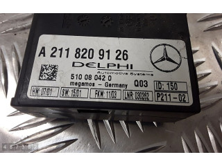 Блок управления сигнализации a2118209126, 510080420   Mercedes-Benz CLK A209 C209