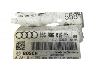 Блок управления двигателя 03G906016MH, 1039S22681   Audi A6 S6 C6 4F