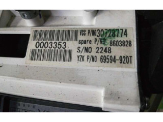 Přístrojová deska  Volvo C70 2006 30710071, 0090059  