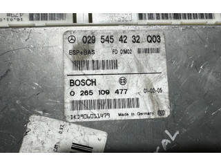 Řídící jednotka 0295454232Q03   Mercedes-Benz A W168 1997