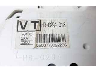 Přístrojová deska  Honda Jazz 2003 HR0294018, 78100SAAG300  