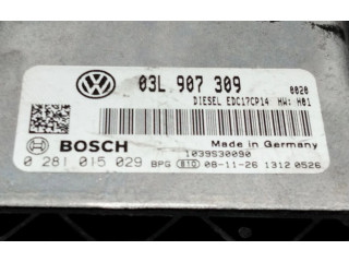 Řídící jednotka 03L907309, 0281015029   Volkswagen Passat Alltrack 2009