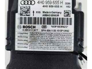 Блок подушек безопасности 4H0959655H, 0285011977   Audi A6 S6 C7 4G
