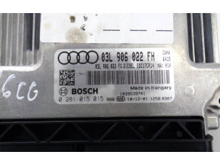 Řídící jednotka 03L906022FH, 0281015015   Audi A6 S6 C6 4F 2009