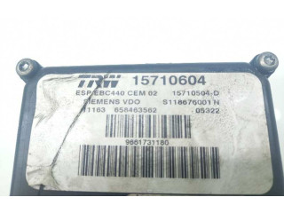 Jednotka ABS 4541X3, 9661731180   Peugeot 407 2006