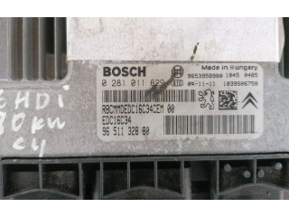 Řídící jednotka 0281011629, 9658158480   Citroen C4 I 2007
