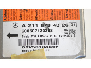Блок подушек безопасности A2118704326   Mercedes-Benz CLS C219