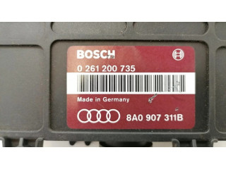 Блок управления двигателя 8A0907311B, 0261200735   Audi 80 90 B3