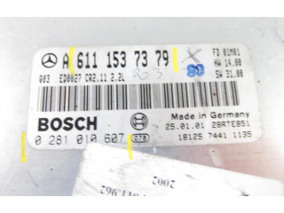Řídící jednotka 0281010607, 6111537379   Mercedes-Benz C AMG W203 2002