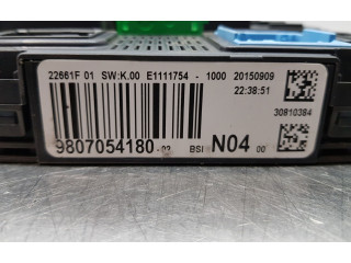 Pojistková skříňka Řídící jednotka BSM 9807054180, BSIN04   Peugeot 308 2015