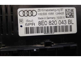 Блок управления климат-контролем 8E0820043BL   Seat Exeo (3R)