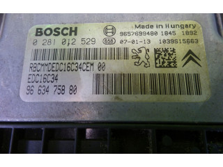 Řídící jednotka 9663475880   Citroen C3 2006