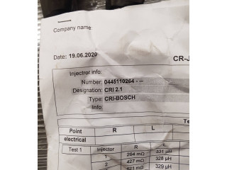 Vstřikovač 0445110264, A6460700487   Mercedes-Benz Vito Viano W639  pro naftový motor 2.2  