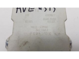 Блок управления 8594005050, 603025   Toyota Corolla Verso AR10