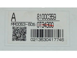Přístrojová deska  Mitsubishi ASX 2013 0T34300, 8100C359  
