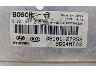 Řídící jednotka 3910127253, 281011635   Hyundai Santa Fe 2004