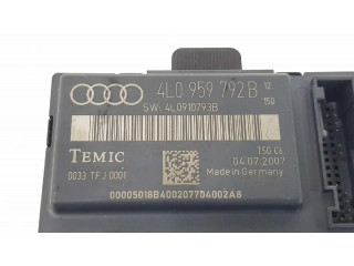 Блок комфорта 4L0959792B   Audi Q7 4M   