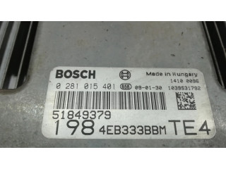 Řídící jednotka 0281015401, 51849379   Fiat Bravo 2007