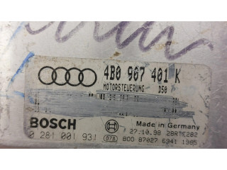 Блок управления двигателя 4B0907401K, 28RTE282   Audi A6 S6 C6 4F