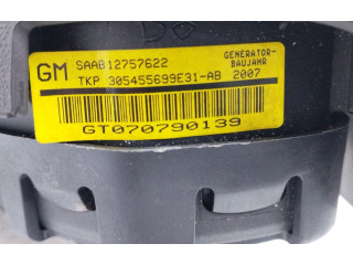 Подушка безопасности водителя 12757622   Saab 9-3 Ver2