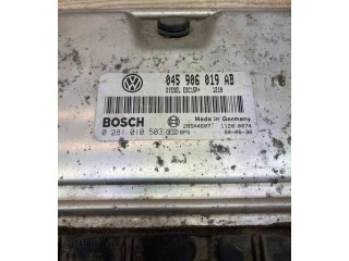 Блок управления двигателем ECU 045906019AB, 0281010503   Volkswagen Lupo