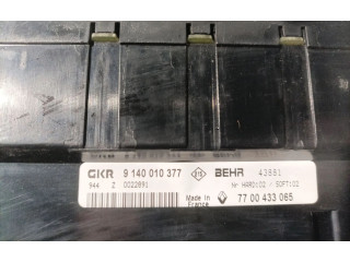 Модуль блока управления кондиционером 9140010377, 7700433065   Renault Laguna I