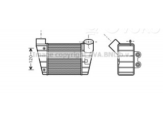 Интеркулер  8L9145806B, 8L9145806B   Audi TT Mk1 